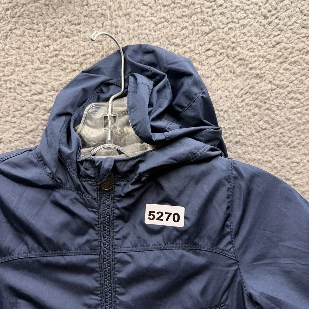 GAP Jacket Toddler Boys Size 2T Navy Blue Jersey-Lined Windbreaker Jacket 2T